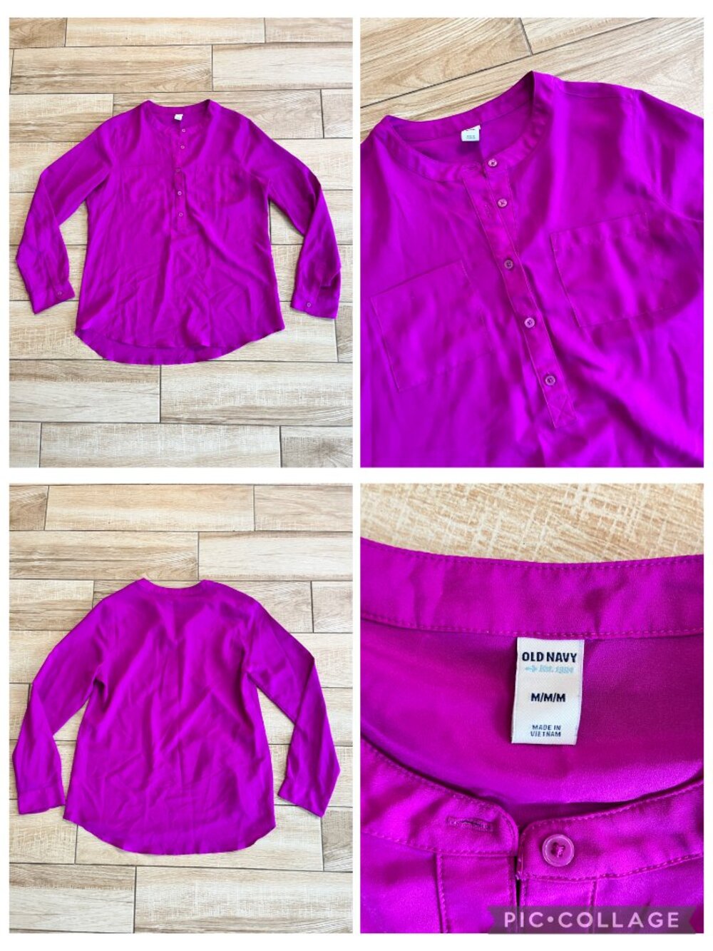 Womens Bundle of 11 Blouse Tops - M - Picture 6 of 12